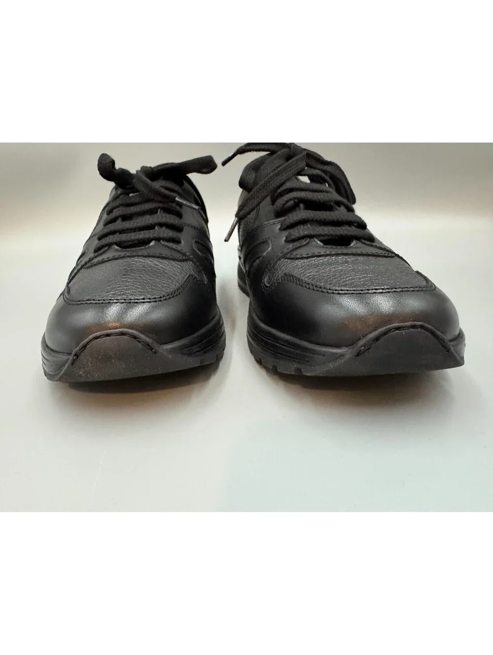 Women’s Common Projects Leather Track Technical Sneakers Black US 8, EU 38